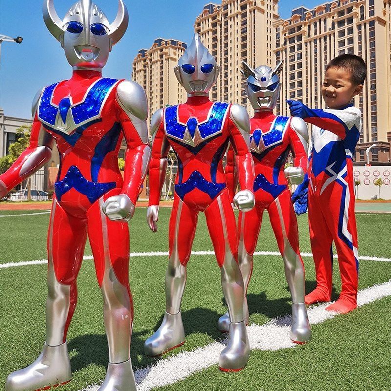Ultraman Zero Tiga Large Toy 1m Figure Model Extra-Large Toy Doll Set Children's Gift
