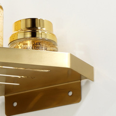 免釘不鏽鋼輕奢沐浴房小號三角架衛生間小尺寸轉角置物架浴室拐角