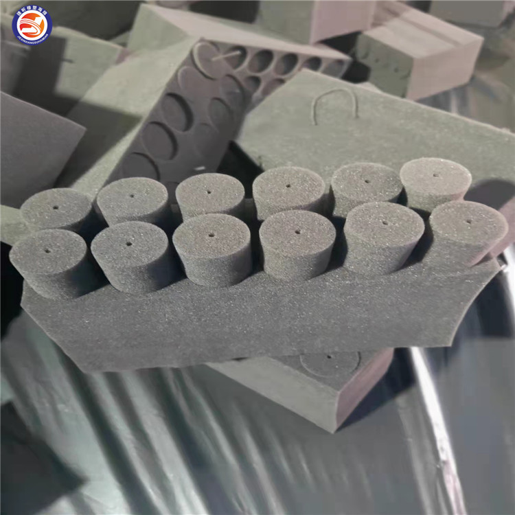 厂家供应 活性炭过滤棉 聚氨酯爆破过滤海绵 异形圆柱加工