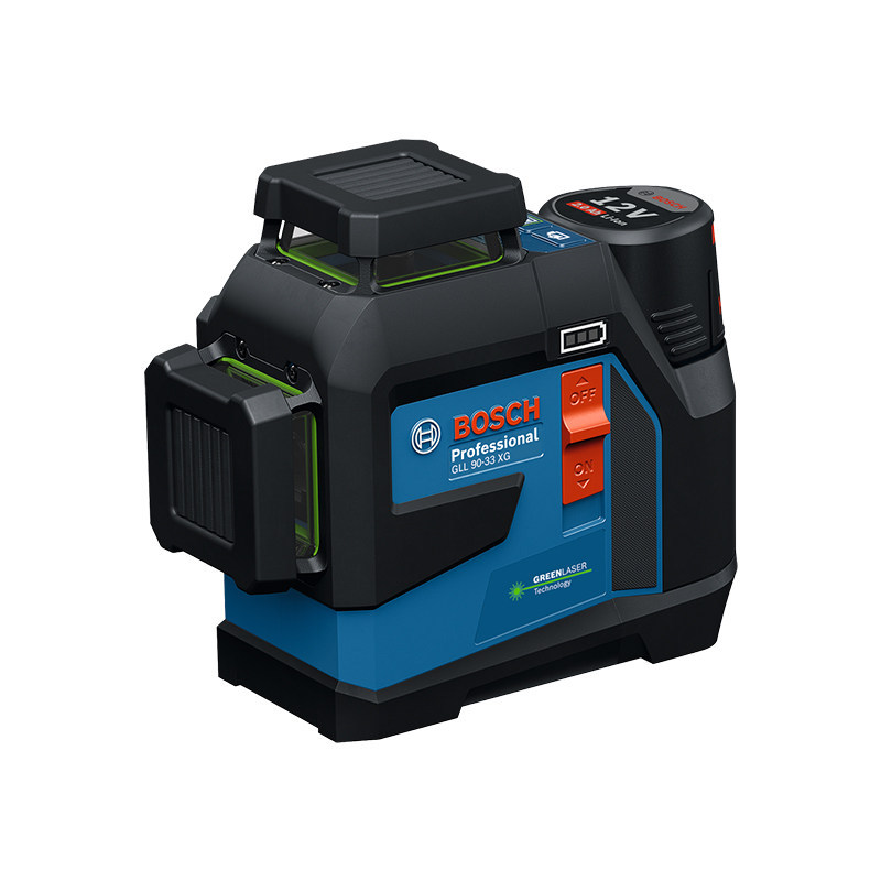 Nivelador de Bosch 12 líneas nivelación de alta precisión línea de luz de litio GLL90 - 33XG