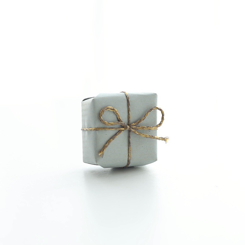 라이트 블루 선물 가방 M사이즈 6개/세트