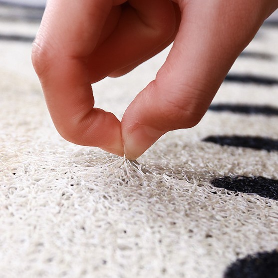 Cartoon Dopamine Entryway Doormat Silk Loop Foot Cuttable Entrance Shoe Changing Area Dust Removal Dirt Wiping Non-Slip_voghion.com
