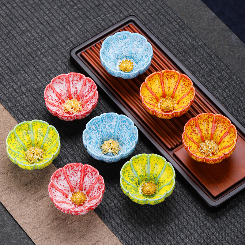 Jianzhan Kung Fu Tea Cup 세라믹 개인 전용 마스터 컵 싱글 컵 Tianmu 유약 차 컵 차 컵 차 그릇 작은 차 컵