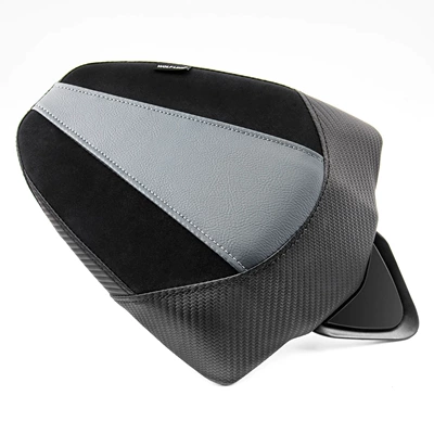 cover rear hump rear tail | Motorcycle cushion - rear-seat-cushion-grey