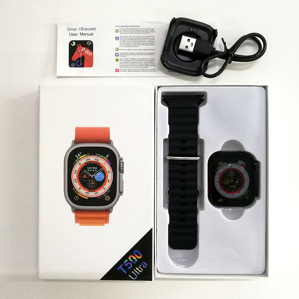 Fábrica transfronteriza T500 reloj inteligente T500 ultra reloj inteligente T55 reloj deportivo comercio exterior