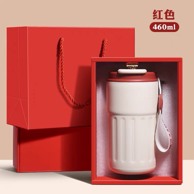 Taza de café con temperatura inteligente 316 Taza de aislamiento de acero inoxidable Taza de agua de alto valor para hombres y mujeres Regalos portátiles al por mayor