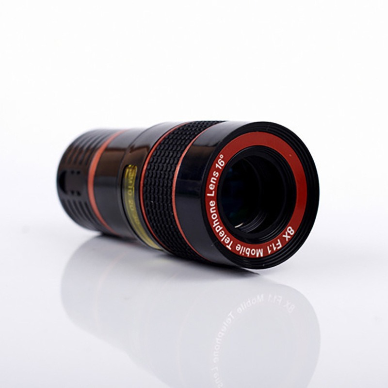 Lente teleobjetivo universal 8x, lente para teléfono móvil 8x, fotografía de alta definición, aumento de ocho veces para fotografía de viajes, viajes al aire libre