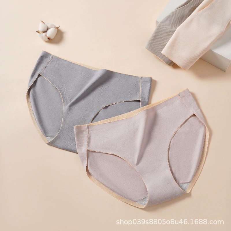 Cotton underwear, long pants, mid rise, plus size