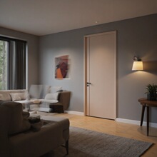 工厂直供多层全木门贴纸卧室入户门免漆门强化门