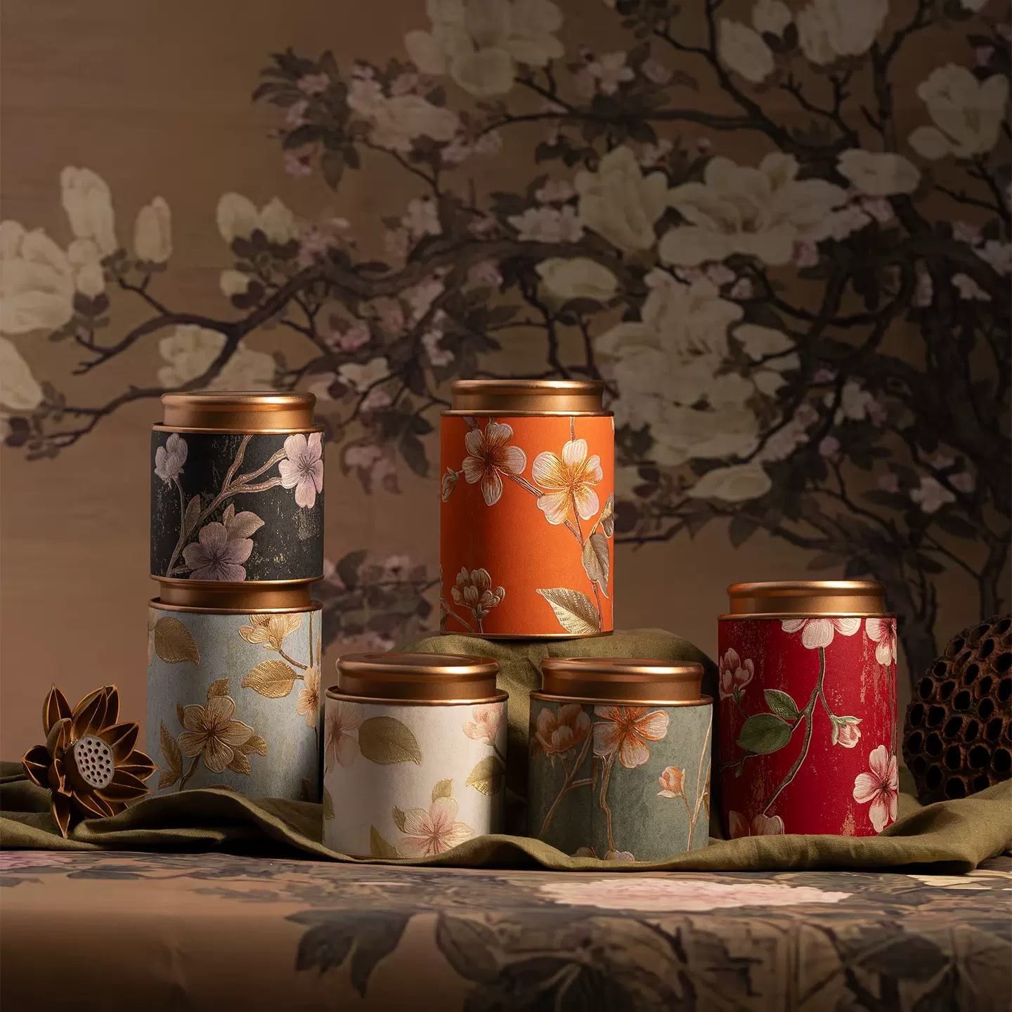 茶叶罐精品高档花茶红茶绿茶白茶储存茶盒密封罐子高级感包装礼盒