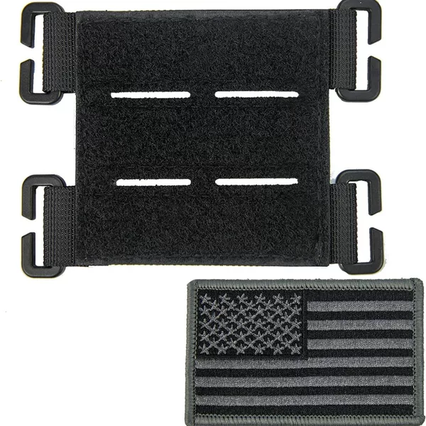 Tactical Vest Functional Velcro Base Molle System Armband Sticker 6inch Velcro Base Morale Badge Base
