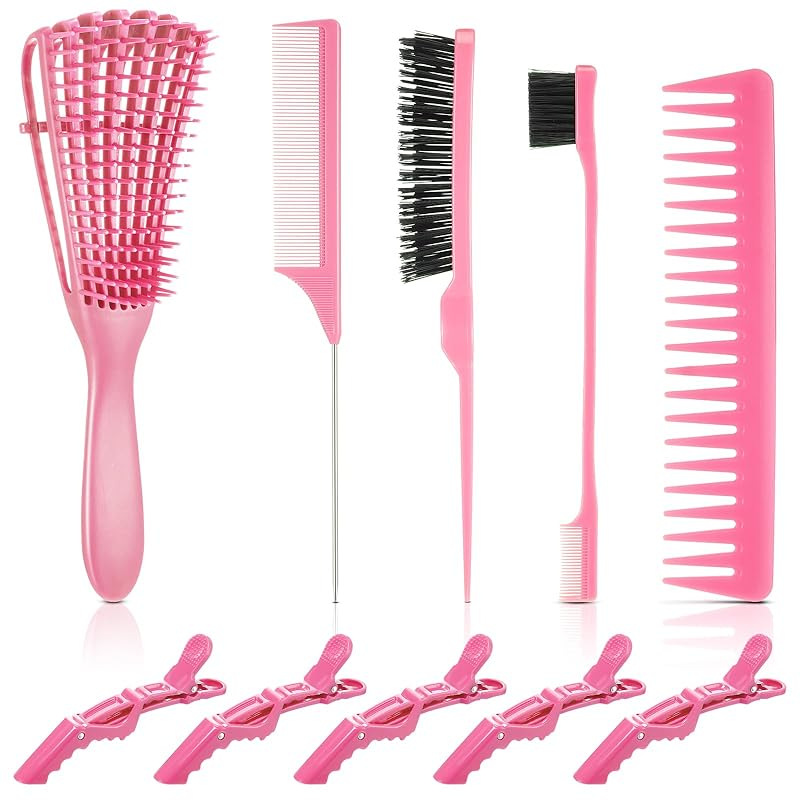 Brazo de cabello, tocado, arco, tocado, cepillo de lavado de cabello, botella de pulverización continua, peinado de cabello de cola, peinado de cabello hueco