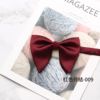 Bow tie, shirt for leisure with bow, Korean style