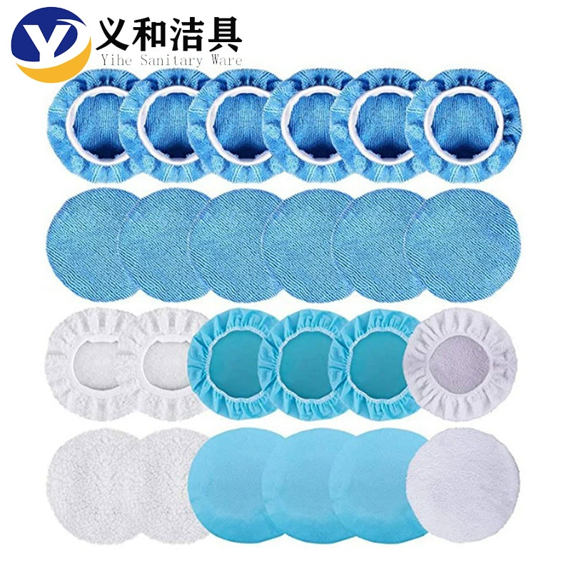 Костюм для депиляции автомобиля 5-6 дюймов Набор из 24 предметов Набор для полировки и полировки из плюшевого нетканого материала Костюм для депиляции и полировки