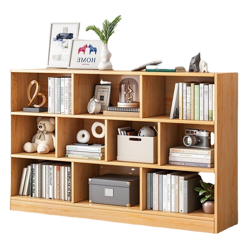 Estantería artículos diversos rack hogar estantería gabinete de almacenamiento multi-capa Plaid locker simple en capas estante de almacenamiento de piso