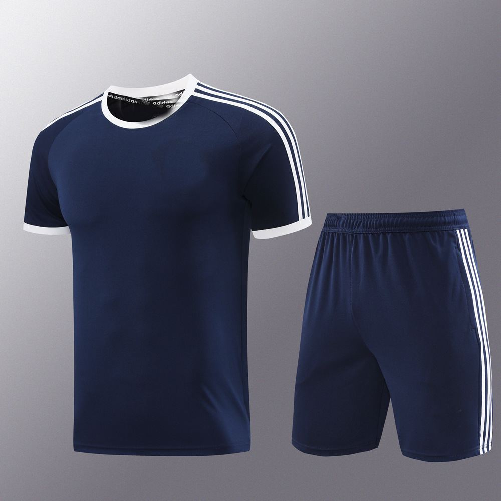 AD pantalones de manga corta con cremallera shortsZipper traje de entrenamiento pantalones fútbol comercio exterior verano trainning