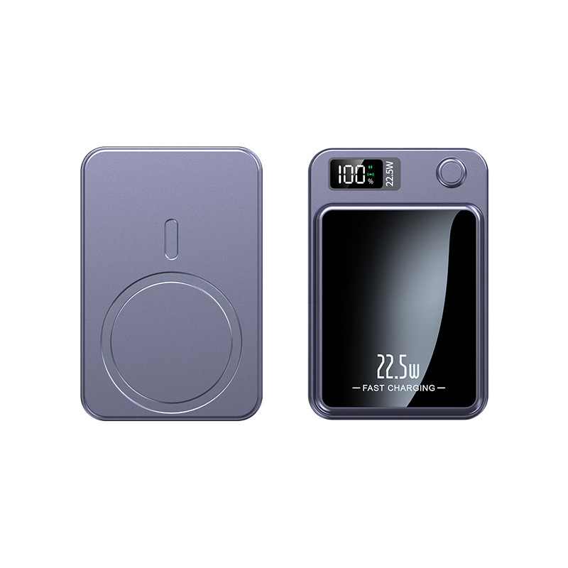 国境を越えた新しい超薄型モバイル電源充電宝物急速充電 PD22.5W 磁気ワイヤレス 10000 mAh|undefined