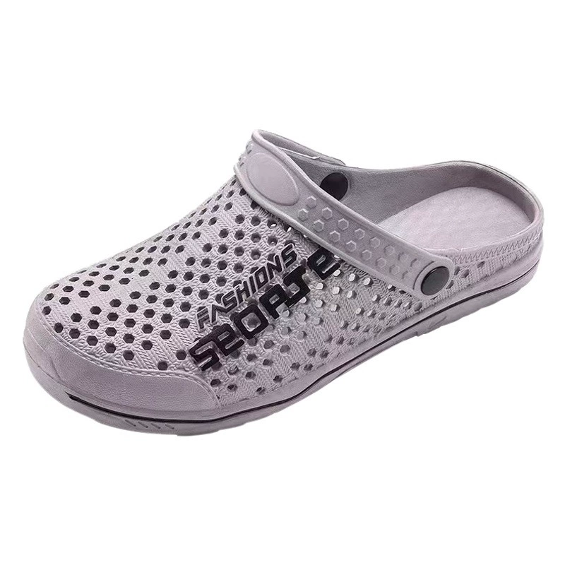 Оптовая Продажа с фабрики, летние новые сандалии и тапочки, мужские Нескользящие повседневные туфли с мягким дном, пляжные мужские сандалии и тапочки Baotou