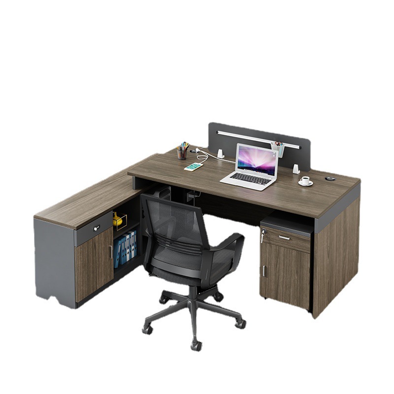 Escritorio financiero mesa de personal y silla combinación empresa 4 personas 6 doble mesa de oficina simple mesa de personal de oficina