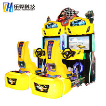 双人连线高清环游模拟驾驶游戏机室内电玩城赛车机游乐设备厂家