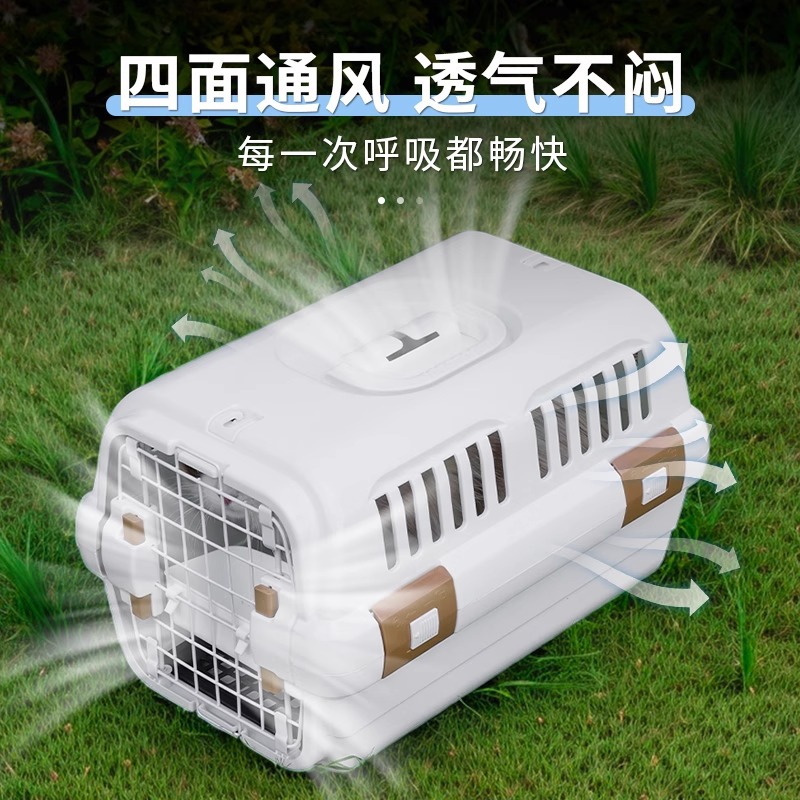 Caja de envío de mascotas, techo corredizo panorámico, bolsa para gatos, perro pequeño, jaula para gatos portátil, caja para gatos, caja para aviones portátiles