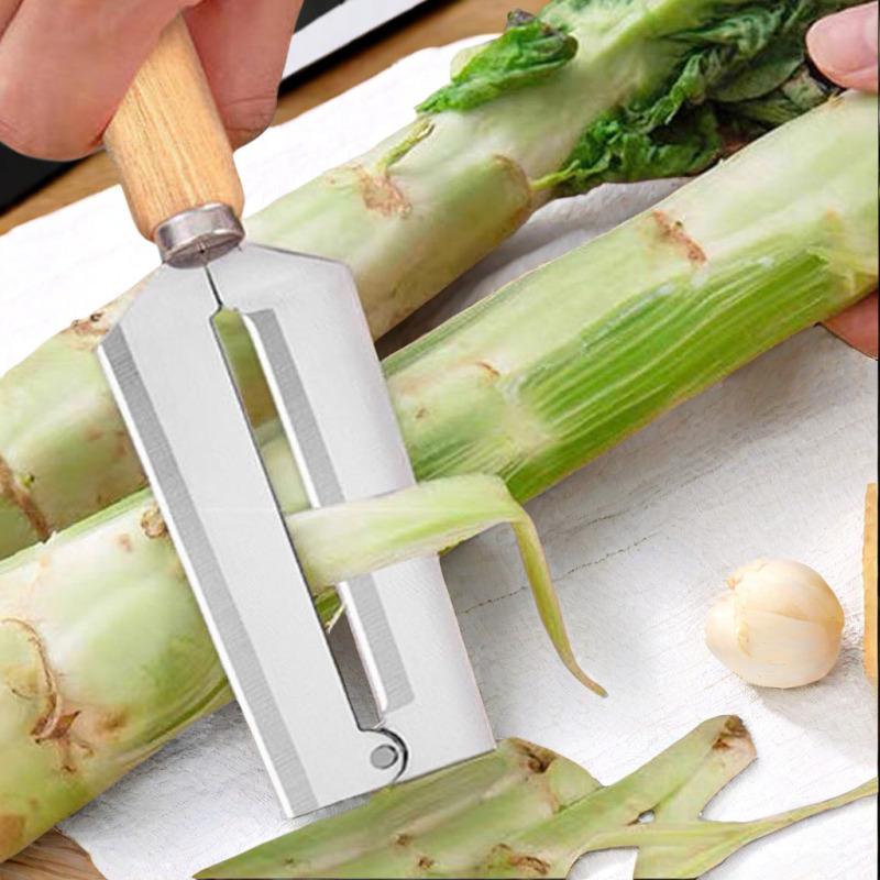 ステンレス製小型サトウキビナイフ、多機能ジャガイモ皮むき器、レタス皮むき器、果物と野菜の皮むきナイフ、多目的|undefined