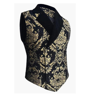 2024 in stock Autumn and Winter Cross-border Foreign Trade Fashion New Single-breasted Suit Vest Men's Sleeveless Jacket