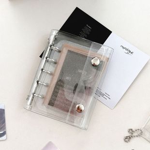 ✅ Pvc Transparent M5 70% off Loose-Leaf Planner Ins Portable Student Diary Notebook Cover Storage Bag Card