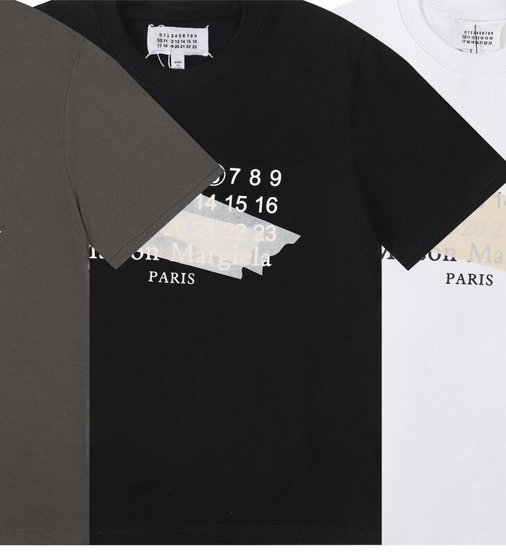 24SS 新デジタルパターンラウンドネックメンズとレディースのトレンディな半袖コットンカジュアル T シャツシリーズ|undefined