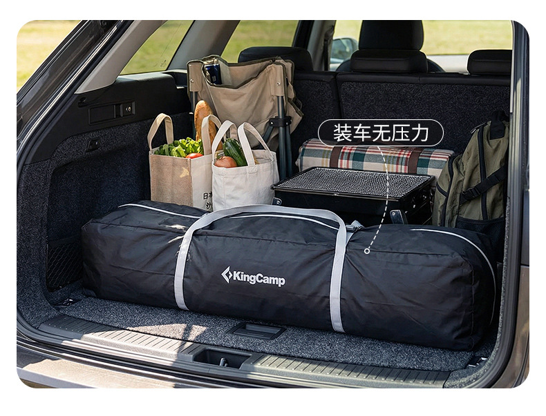 Kingcamp X3 Quick-Open Tail Tent for Suvs, Outdoor Camping Tent, Portable Overnight Gear