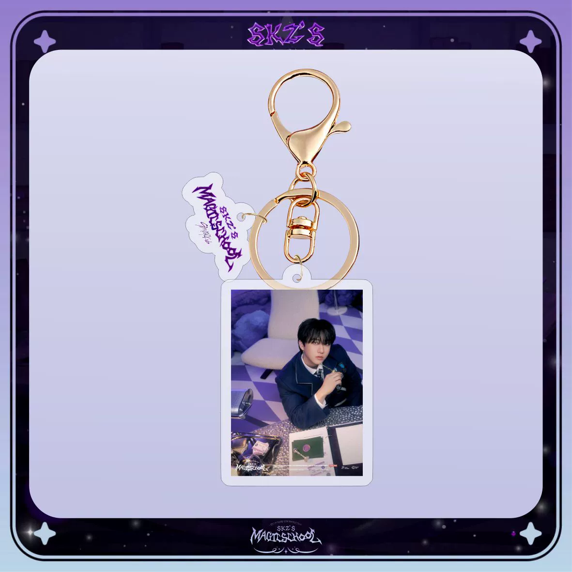 Stray Kids 24-летний Ackle Key Buckle Jewelry Wing Xing Zhou Bian Huang Yanchen KOOP