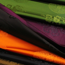 中国风唐装蒙古袍藏袍寿衣影视面料装饰提花织锦缎丝绸飘带布料