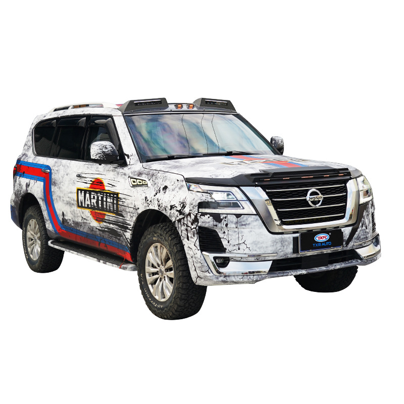Tenxinrui es adecuado para TOLE y62 coche modificado con cubierta de la lámpara bloque arenisca reflector techo Spotlight Accesorios