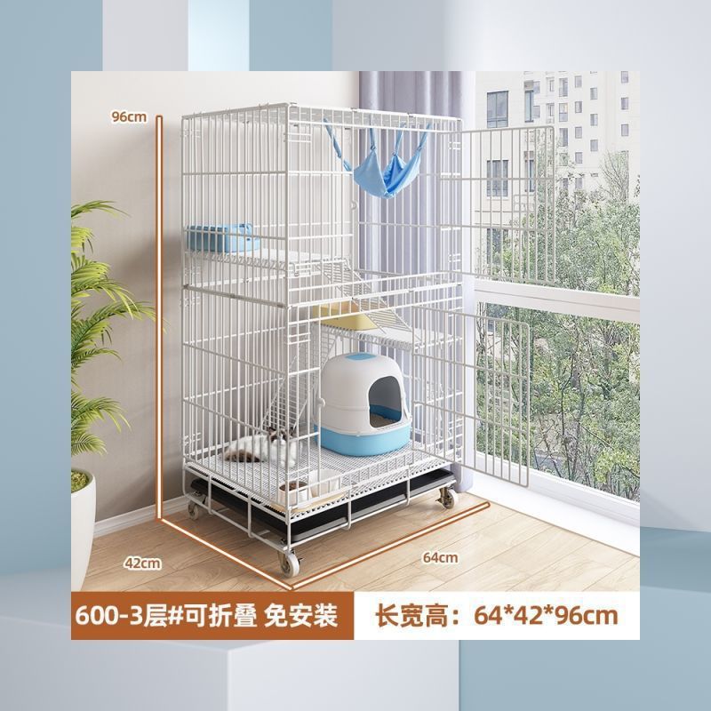 Jaula de gato doméstica interior de dos pisos gato villa no ocupa tierra mascota casa de gatos casa de gatos pequeña casa de gatos casa de gatos