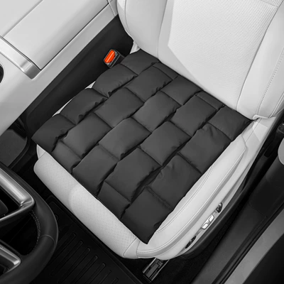 Four Seasons Pad Bubble Cushions, Universal for All Seasons - front-seat-cushion-1-piece-pack-classic-black-anti-fouling-leather-bubble-cushion