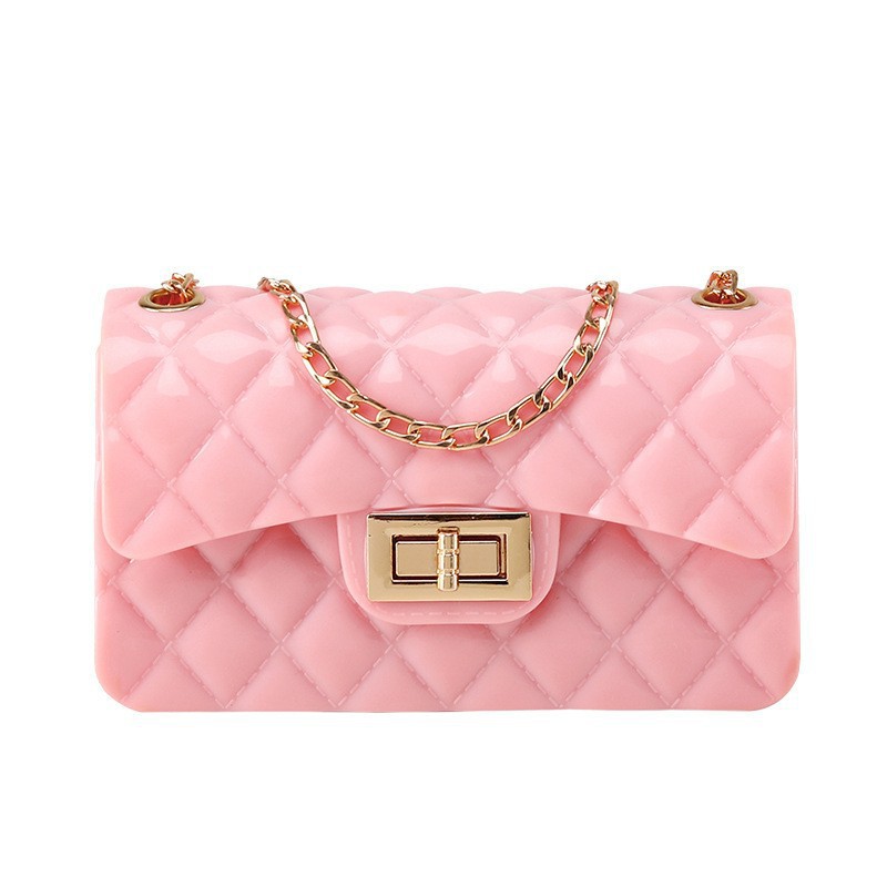 Bolsa de comercio exterior Lingerie Jelly 2024 bolso de hombro cadena bolso femenino de moda versátil bolso móvil de comercio exterior image 6
