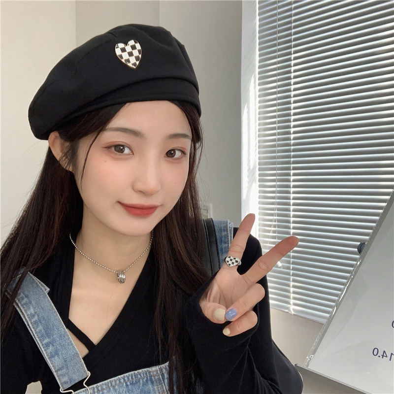 贝雷帽子 女 韩版春夏新款遮阳百搭可爱复古时尚报童八角画家帽潮
沙滩 休闲 户外 旅行 运动 骑行 表演 出游 直播 商务 旅拍 夜店 料理 美容院 午睡 职场 逛街
中年 青年 少年 亲子 情侣 贝雷帽 休闲帽 八角帽 画家帽 百搭 韩版帽子 平顶帽子 千鸟格 千鸟格 小众帽子女 韩版 可爱 日系