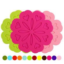 17CM隔热垫硅胶防烫厨房餐垫桌垫爆款亚马逊