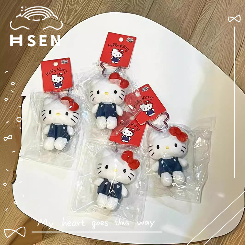 爆款hellokitty小挂件 blackpink同款爱心扣KT猫包包挂扣挂饰玩偶|undefined