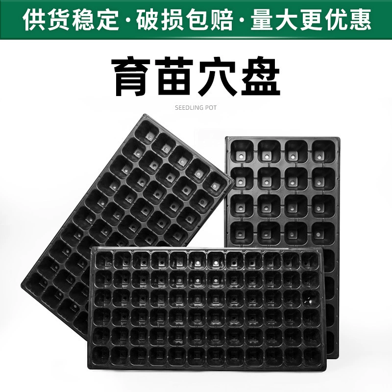 Сгущение лотка для рассады Прямоугольный лоток для рассады с отверстиями
