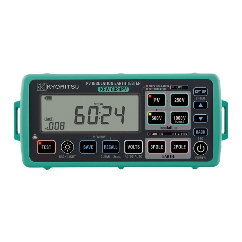 日本共立/克列茨（KYORITSU）KEW6024PV光伏绝缘接地仪