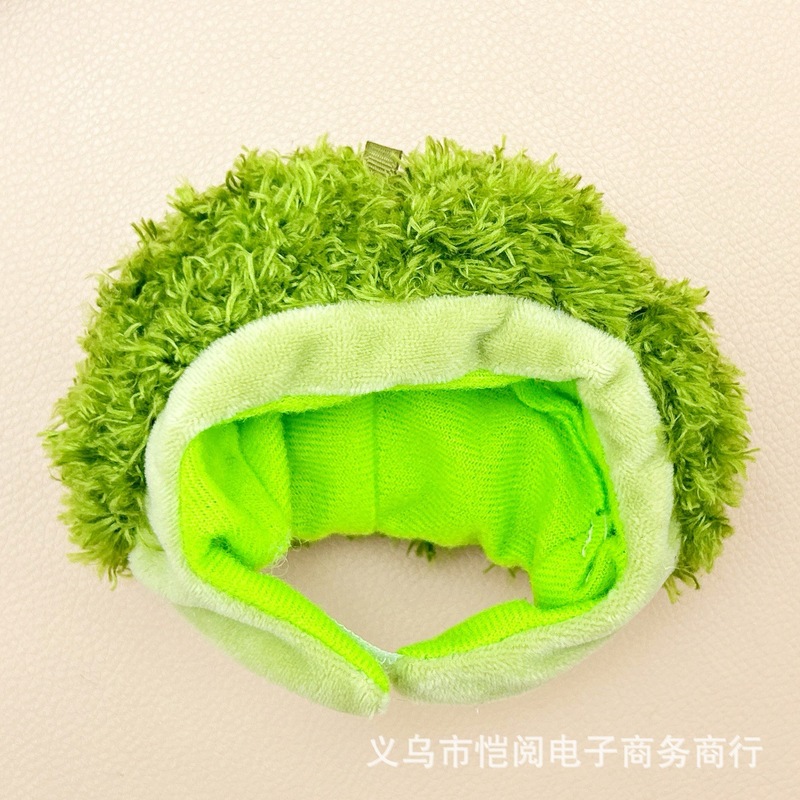 可爱娃衣10cm棉花娃娃自嘲熊小狸公仔变装头套卡通高颜值换装装饰|undefined