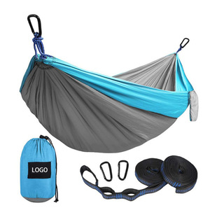 Double Hammock Camping Style Single Swing Hammock Nylon Field Hammock Outdoor Parachute Cloth