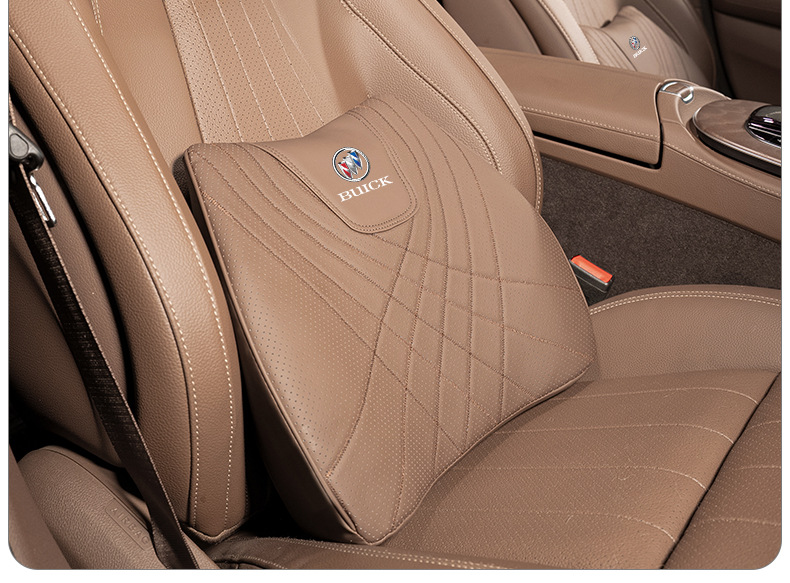 Special headrest, lumbar support, and seat cushion for Buick GL8, Envision S, Regal, Excelle, LaCrosse, breathable interior