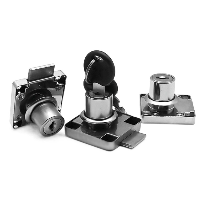 Little Doctor C-Type 138-22 Drawer Lock, File Cabinet Cam Lock, Cold-Rolled Steel Office Cabinet Lock