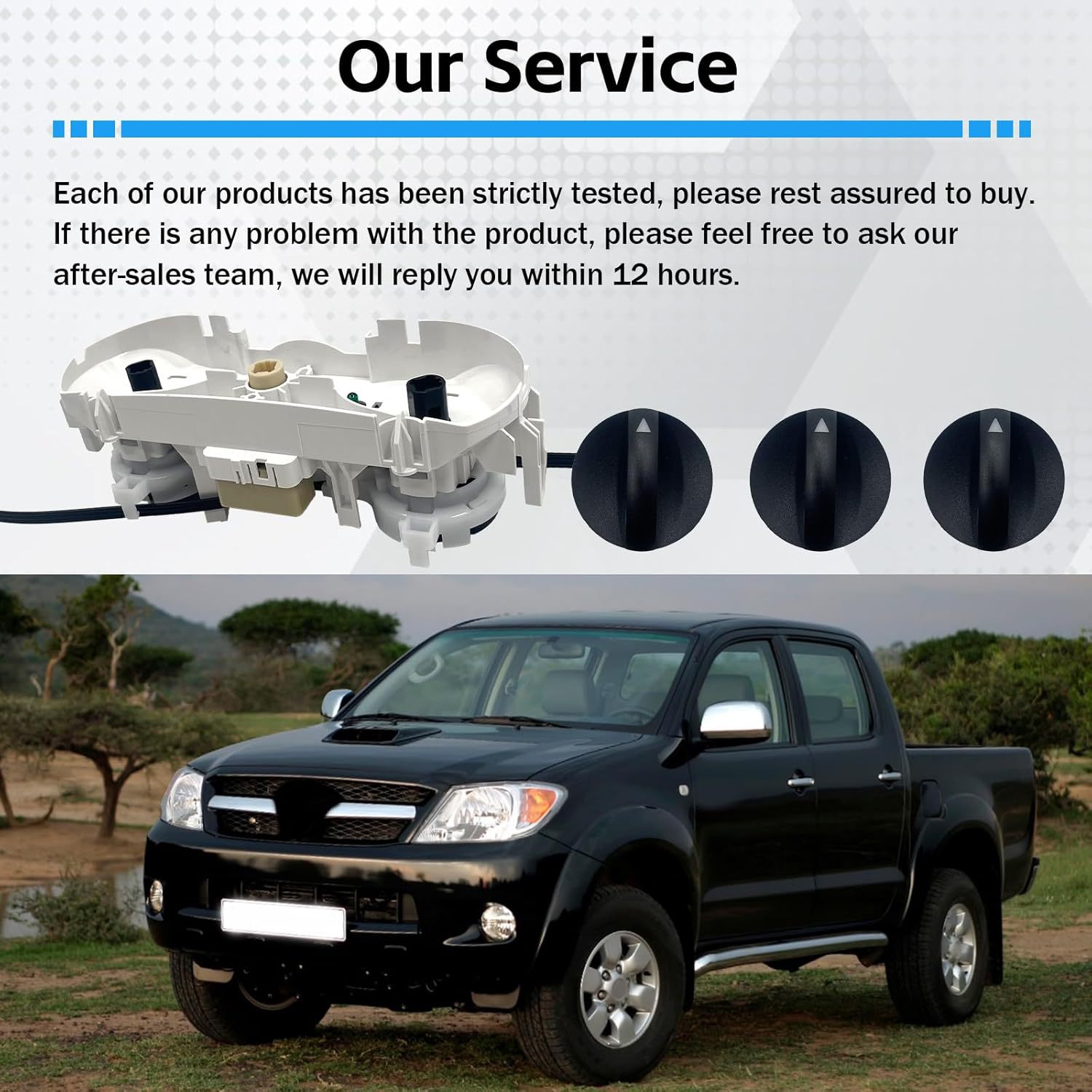 55900-0K011 Is Suitable for Toyota Car Parts Air Conditioning Control Panel Switch