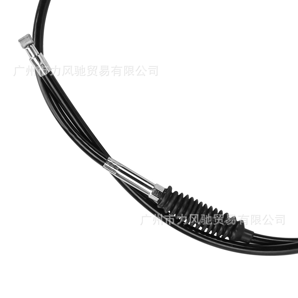 1.94m acoplamiento de motocicleta modificada de cable de tracción para Indian-Black Horse