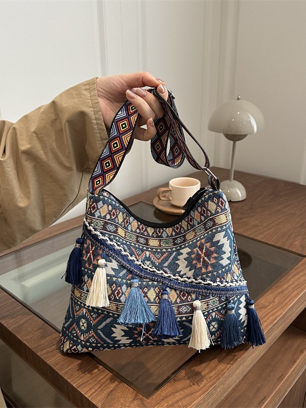 Fashionable ethnic shoulder bag