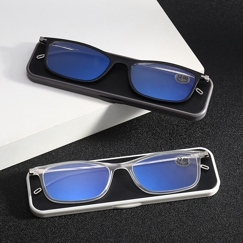 Ultra-Thin Reading Glasses with Portable Case, Anti-Blue Light, Ultra-Light, High-Definition, for Elderly Men and Women Ultra-Thin Reading Glasses with Portable Case, Anti-Blue Light, Ultra-Light, High-Definition, for Elderly Men and Women