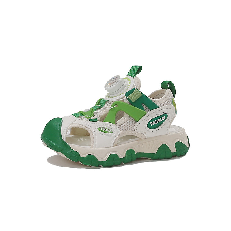 Sandalias de Playa con Puntera Cerrada para Niños Cuero Artificial para Playa y Aire Libre